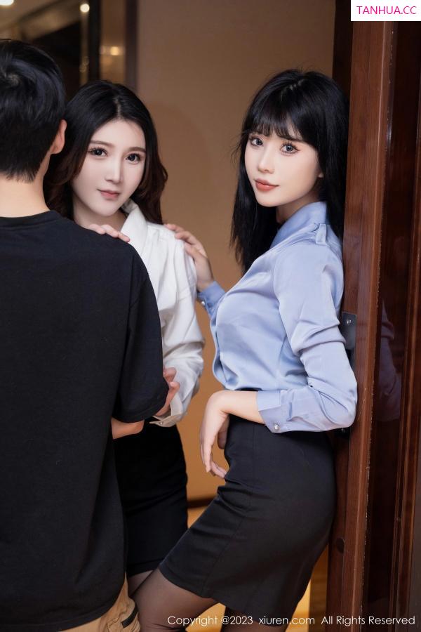  [XiuRen]高清写真图 2023.11.10 No.7642 模特合集 新人黑丝第4张图片